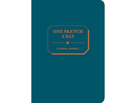 Livro one sketch a day de chronicle books (inglês)