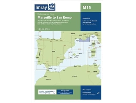 Livro Imray Chart M15 de Imray (Inglês)