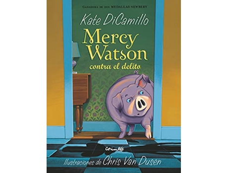 Livro Mercy Watson Contra El Delito de Kate Dicamillo (Espanhol)