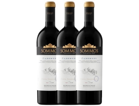 Vinho SOMMOS Sommos Colección Cabernet Sauvignon Somontano Crianza (0.75 L - 3 unidades)