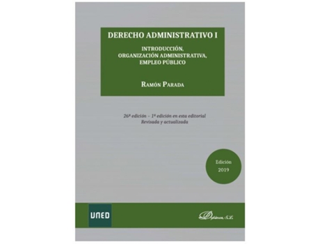 Livro Derecho Administrativo I de José Ramón Parada Vázquez (Espanhol)