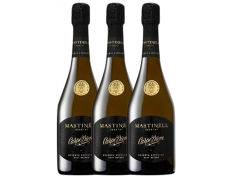 Espumante MASTINELL Mastinell Carpe Diem Brut Nature Cava Gran Reserva (0.75 L - 3 unidades)