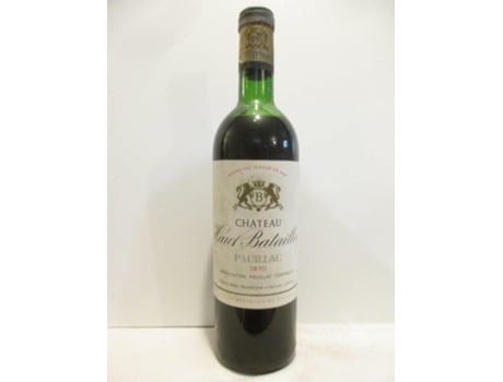 Vinho Tinto CHÂTEAU HAUT-BATAILLEY 1970 (75 cl - 1 unidade)