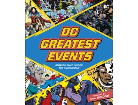 Livro Dc Greatest Events de Stephen Wiacek (Inglês - Capa Dura)