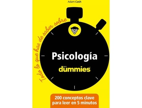 Livro Psicología Para Dummies de Adam Cash (Espanhol)