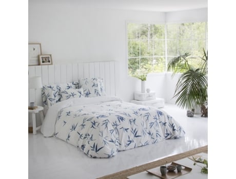 Capa de Edredão ETHERE MAISON Cigeor Azul Azul (Cama 150 cm - 240x220 cm)