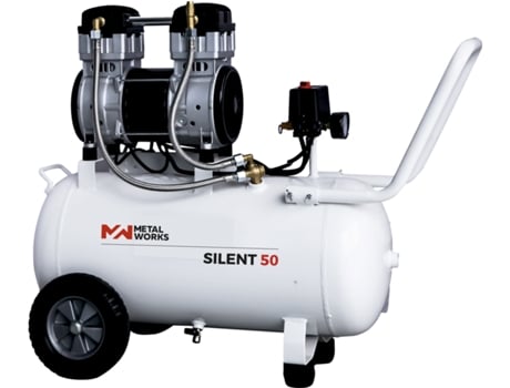 METALWORKS 458802050 Silent 50 Compressor isento de óleo 50L.