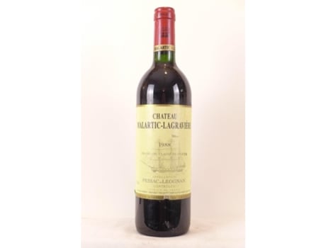 Vinho Tinto CHÂTEAU MALARTIC-LAGRAVIÈRE 1988 (75 cl - 1 unidade)