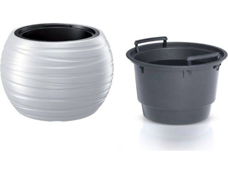 Conjunto 2 Vasos  Maze DBMZK (Branco - 39.6x39.6x26 cm)