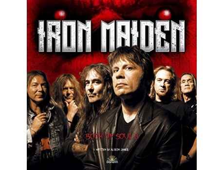 Livro iron maiden book of souls de a. james (inglês)