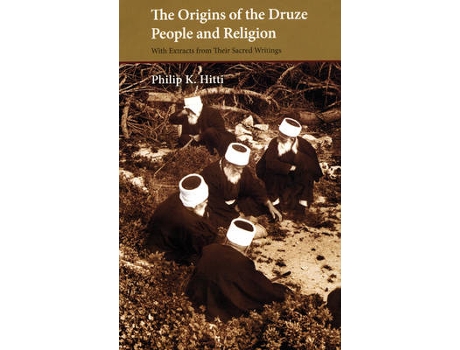 Livro the origins of the druze people and religion de philip k. hitti (inglês)