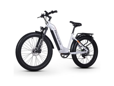 Bicicleta Elétrica 48V 17 5Ah Bateria Samsung com Alcance de 60 Km SHENGMILO Mx06