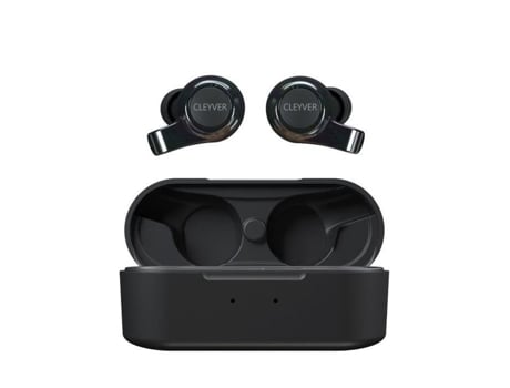 CLEYVER Fones de Ouvido Sem Fio Bluetooth 5.2 Preto Intra-Auricular Tecnologia Enc Modo de Transparência Padrão Ipx5 Odewpro