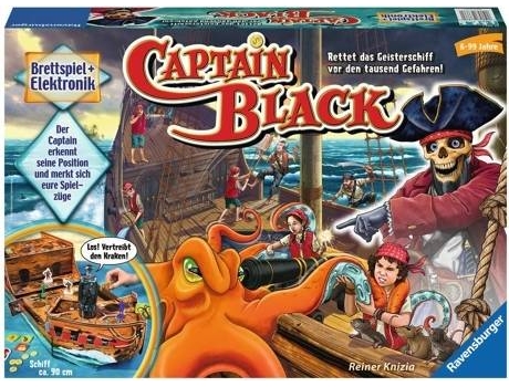 Jogo de Tabuleiro  Captain Black