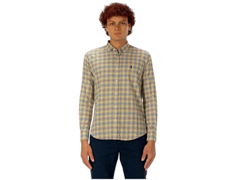 Camisa de Homem PULPO Cabana Amarelo (S)