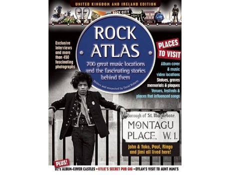 Livro rock atlas de roberts, david (inglês)