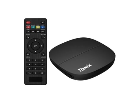 Box Smart Tv Hk1 Box 8K 4Gb 128Gb S905X3 Android 9.0 1000M Dual Wifi Player  Netflix  Preto4Gb + 64Gb com Teclado I8