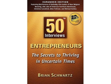 Livro 50 Interviews Entrepreneurs de Brian Schwartz (Inglês)