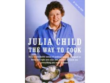 Livro the way to cook dvd de julia child (inglês)