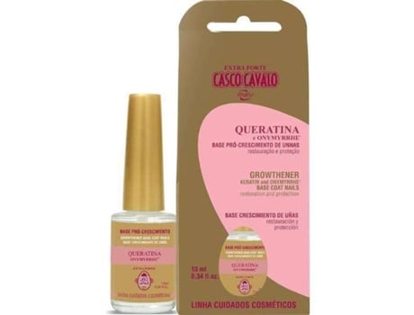 Base pro-crescimento queratina casco cavalo 10ml Maru