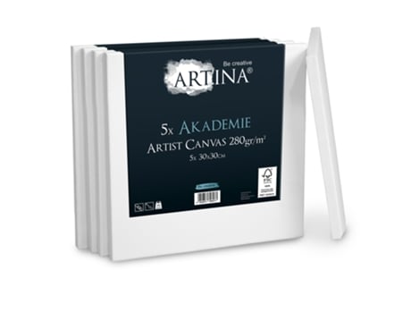 Moldura de Maca de Academia 30X30Cm Fsc 5Pcs ARTINA