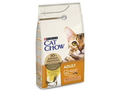 Mistura para Canários CAT CHOW Gato Adulto - Frango (Quantidade: 3 Kg)