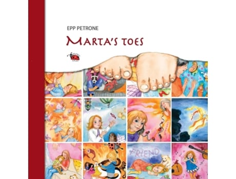 Livro Martas Toes de Epp Petrone (Inglês)