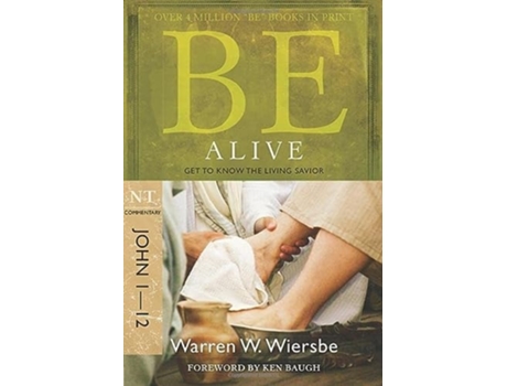 Livro Be Alive - John 1- 12 de Warren W Wiersbe (Inglês)