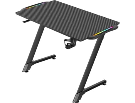 Mesa Gaming NPLAY RGB Command 2.0 (Preto - 110X60X75 cm)