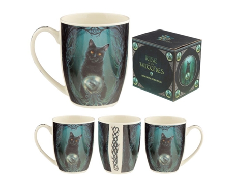 Caneca de Porcelana Macia Lisa Parker Gato das Bruxas PUCKATOR