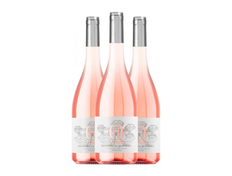 Vinho rosé THE WINE HUNTER Hacienda La Quintería Rosado Tintilla de Rota Vino de la Tierra de Cádiz (0.75 L - 3 Unidades)