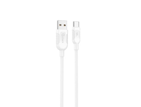 Cabo Qcharx Athens Usb QCHAX PVC Branco