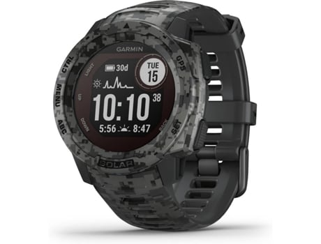 Smartwatch  Instinct Solar Camo Edition - Camuflado Grafite