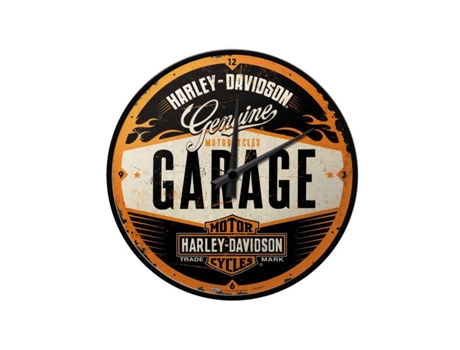 Relogio Harley-Davidson Garage