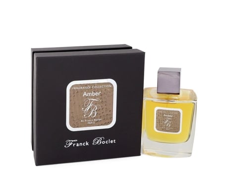 Eau De Parfum Franck Boclet Amber by Franck Boclet Spray (Unisex) 3.4 oz (100 ml)