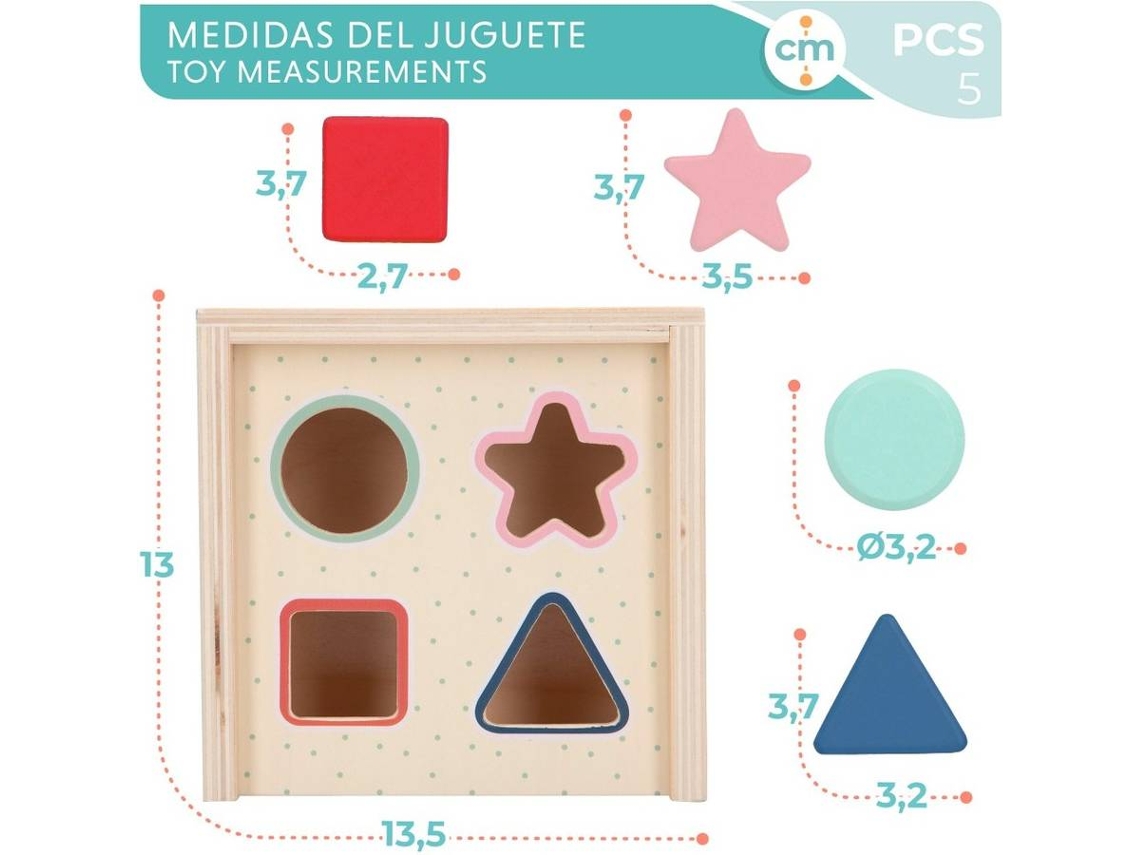 Puzzle Shape, Simplex Brinquedos Puzzles madeira madeira