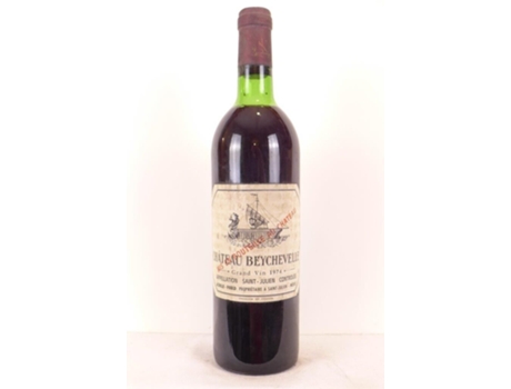 Vinho Tinto CHÂTEAU BEYCHEVELLE 1974 (75 cl - 1 unidade)