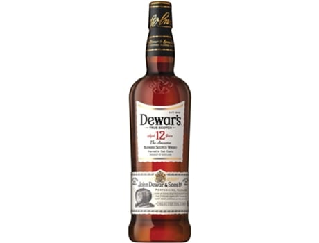 Whisky BACARDI-MARTINI Blended Dewar's 12 Anos Escócia (70 CL - 1 unidade)