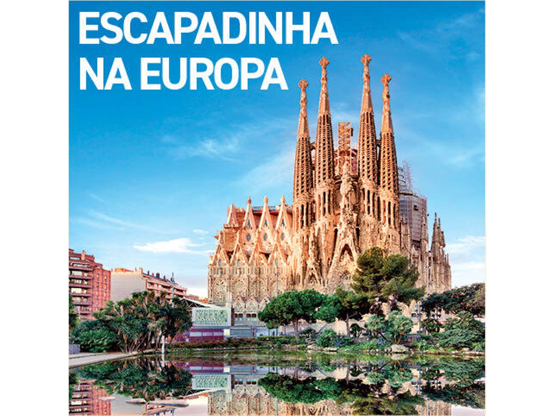 3 Dias na Europa - 500 Hotéis - Packs Presente