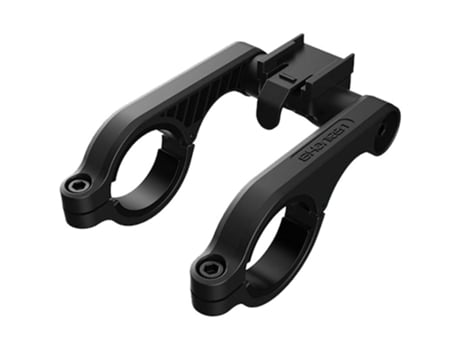 Suporte para guiador para bicicleta  Click para computador de bicicleta Miles Preto