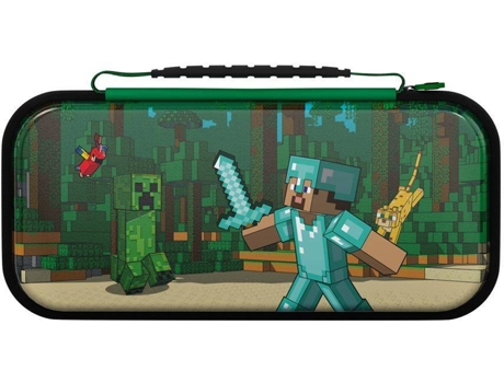 Capa PDP para Nintendo Switch Minecraft Forest Battle Travel