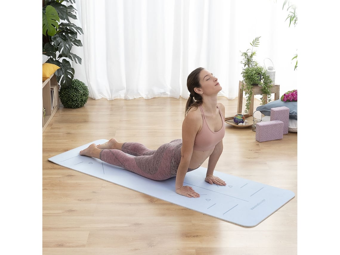 Exercício Tapete de Yoga Antiderrapante Grande Almofada - Temu Portugal