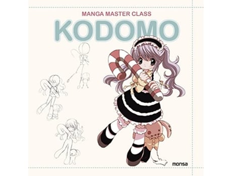 Livro Manga Master Class Kodomo de Eva Minguet (Inglês - Capa Dura)