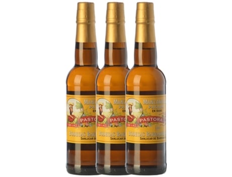 Generoso BARBADILLO Barbadillo Manzanilla Pasada Pastora 37Cl Palomino Fino Manzanilla-Sanlúcar de Barrameda 0.37 L (3 unidades)