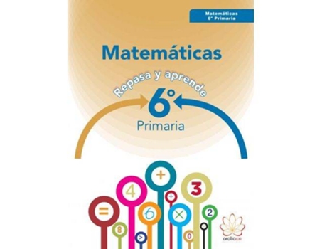 Livro Matemáticas 6ºprimaria. Repasa Y Aprende de VVAA (Espanhol)