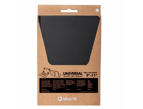 Silverht 112001740199 Capa para Tablet 27.9 Cm 11' Fólio Preto Verde