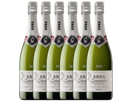 Espumante CODORNÍU Codorníu Anna Brut Nature Cava Reserva (0.75 L - 6 unidades)