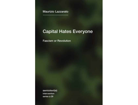 Livro capital hates everyone de maurizio lazzarato,robert hurley (inglês)