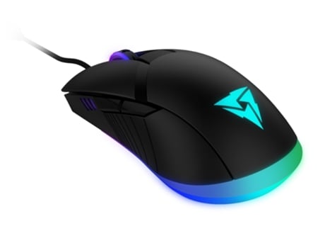 Rato Gaming com LED  AM7HEX 12000 DPI Azul