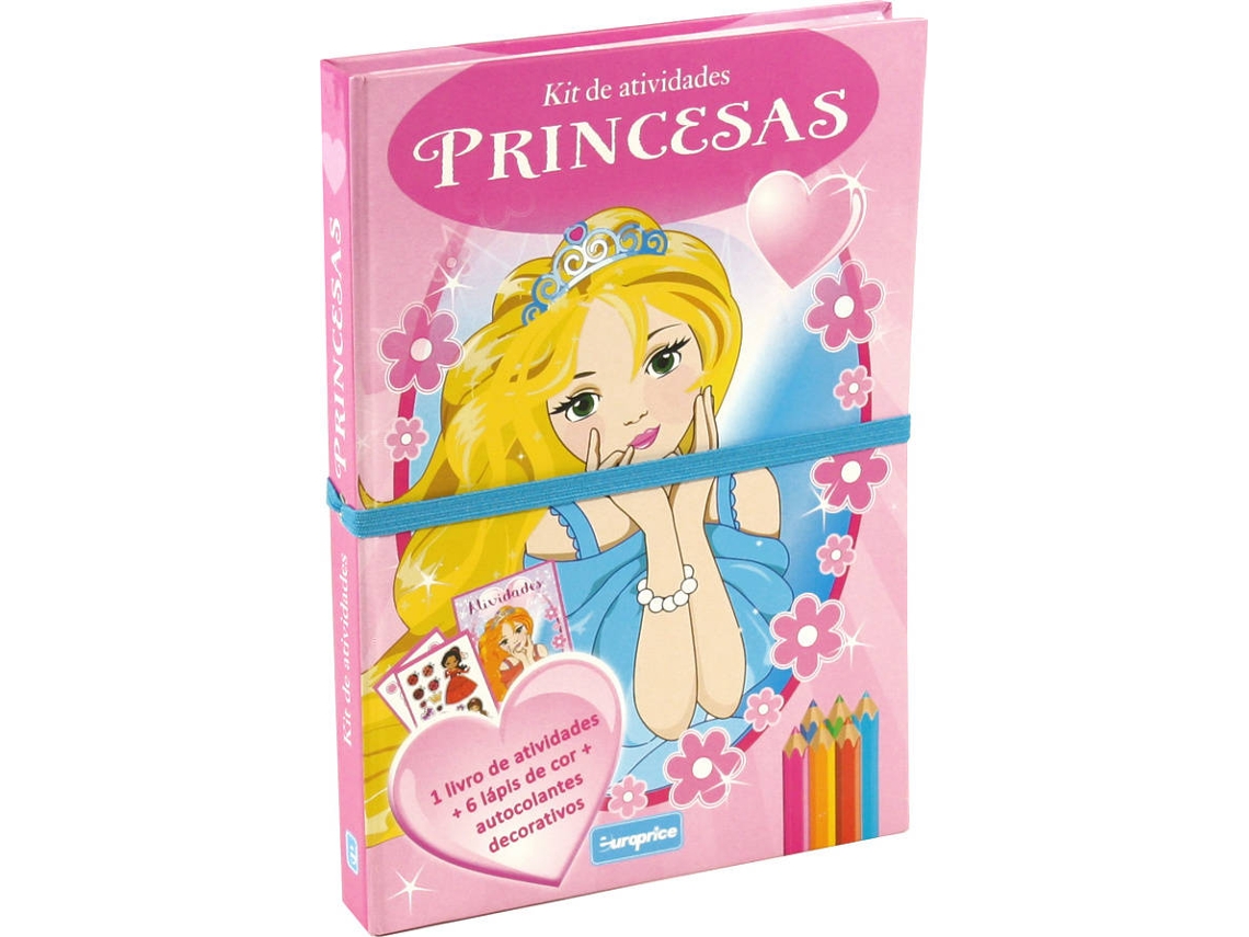 Princesas - Livro de atividades - Livro - WOOK